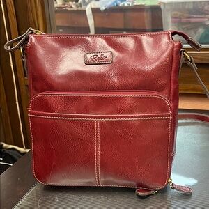 Relic Burgundy Crossbody Bag